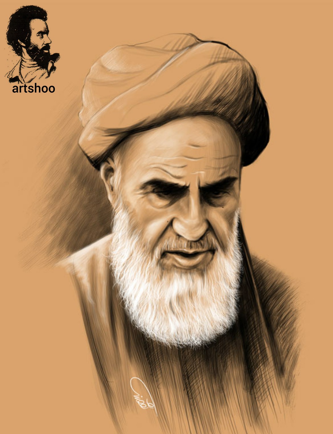 نقاشی سیاه قلم